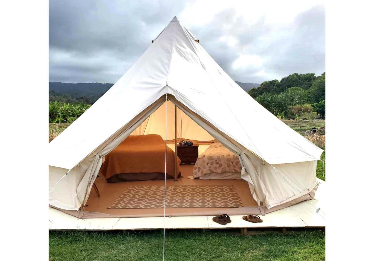 Maleka Farm: Tent Glamping North Shore Oahu Laie Eksteriør billede
