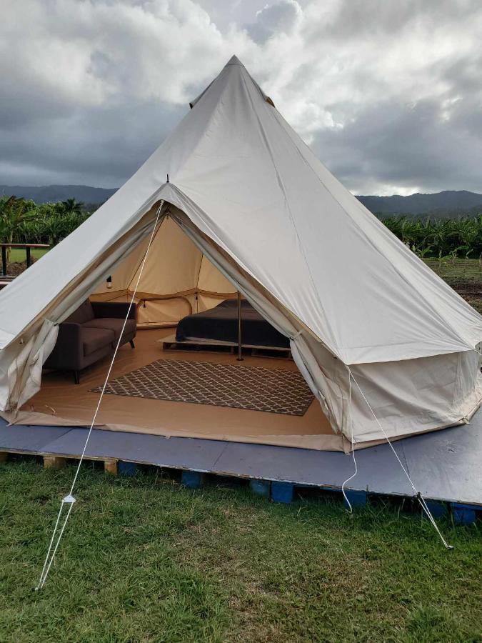 Maleka Farm: Tent Glamping North Shore Oahu Laie Eksteriør billede